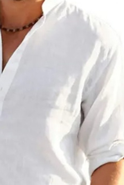 Muška košulja RENFILDO WHITE, Boja: bijela, IVET.HR - MODERNA ODJEĆA