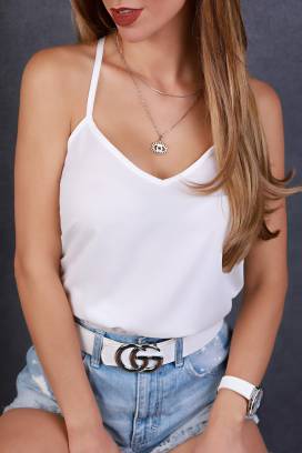 top LETERA WHITE