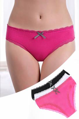 set od 3 kom. - ženske bikini COTO PINK