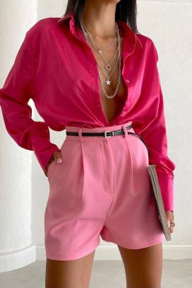 ženska košulja SIDOLMA FUCHSIA