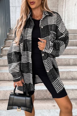 ženska jakna - košulja FINEMA BLACK