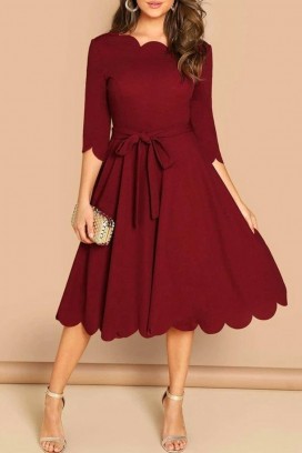 haljina MERFERDA BORDO
