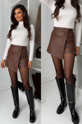 suknja - hlače LEVRENZA BROWN