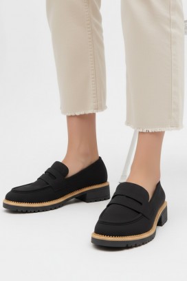 ženske mokasine MOKANINZA BLACK