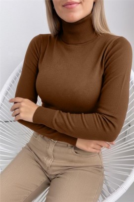 džemper BRONENZA BROWN