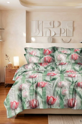 komplet posteljina GRONELJY 160x200 cm pamuk - 3 dijela