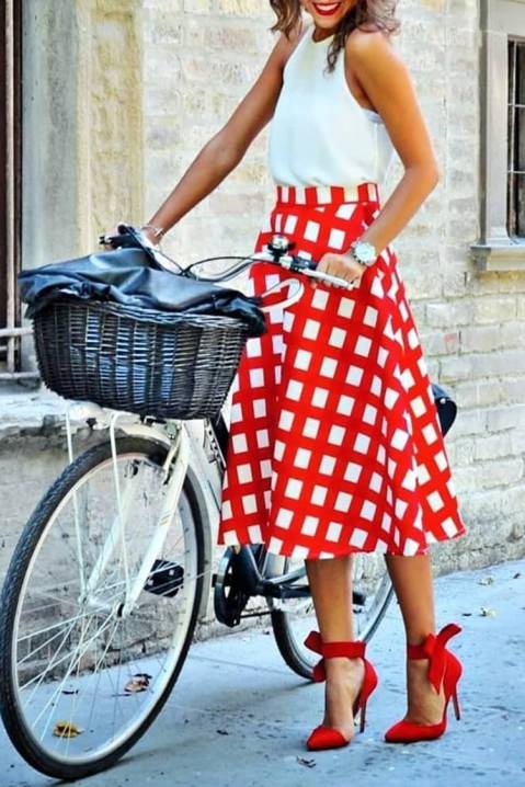 Suknja BILYANA, Boja: višebojna, IVET.HR - MODERNA ODJEĆA