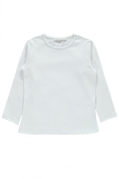 Bluza za djevojčice ASHANTY WHITE, Boja: bijela, IVET.HR - MODERNA ODJEĆA