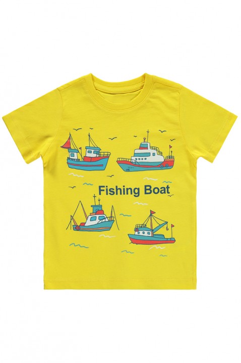 Majica za dječake BEXTON YELLOW, Boja: žuta, IVET.HR - MODERNA ODJEĆA