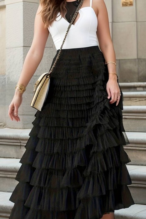 Suknja ASELIKA BLACK, Boja: crna, IVET.HR - MODERNA ODJEĆA