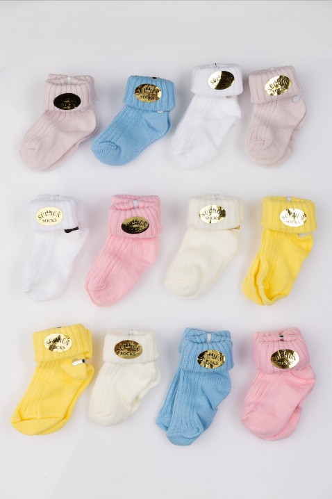 Komplet od 12 čarapa za bebe NOVENTI, Boja: višebojna, IVET.HR - MODERNA ODJEĆA