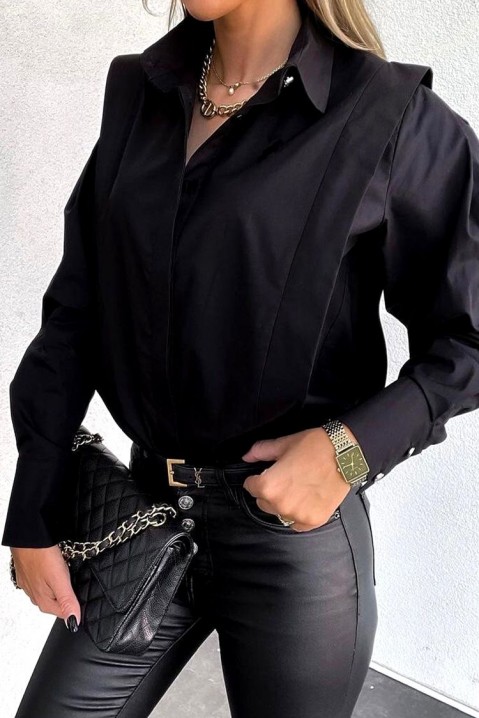 Ženska košulja LORINESA BLACK, Boja: crna, IVET.HR - MODERNA ODJEĆA