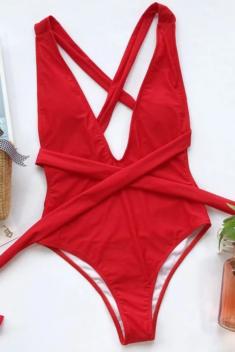 Jednodijelni kupaći kostim TIVOLDA RED, Boja: crvena, IVET.HR - MODERNA ODJEĆA