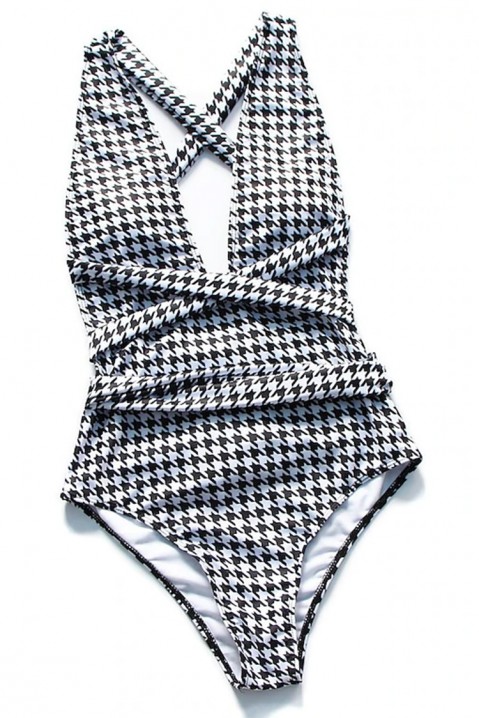 Jednodijelni kupaći kostim GRASIELDA, Boja: crna i bijela, IVET.HR - MODERNA ODJEĆA