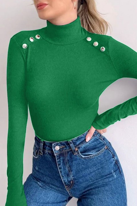 Ženska bluza KOLSIETA GREEN, Boja: zelena, IVET.HR - MODERNA ODJEĆA