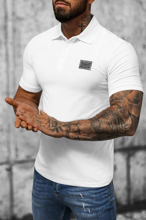 Muška majica FREBOLFO WHITE, Boja: bijela, IVET.HR - MODERNA ODJEĆA