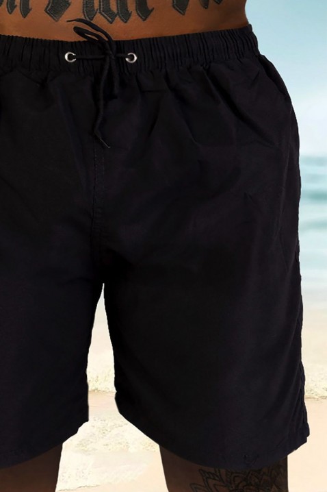 Muške kratke hlače za plivanje KENVELO BLACK, Boja: crna, IVET.HR - MODERNA ODJEĆA