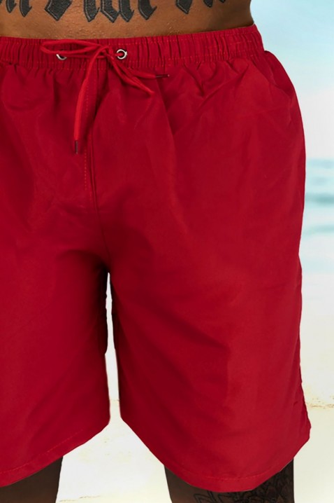 Muške kratke hlače za plivanje KENVELO RED, Boja: crvena, IVET.HR - MODERNA ODJEĆA