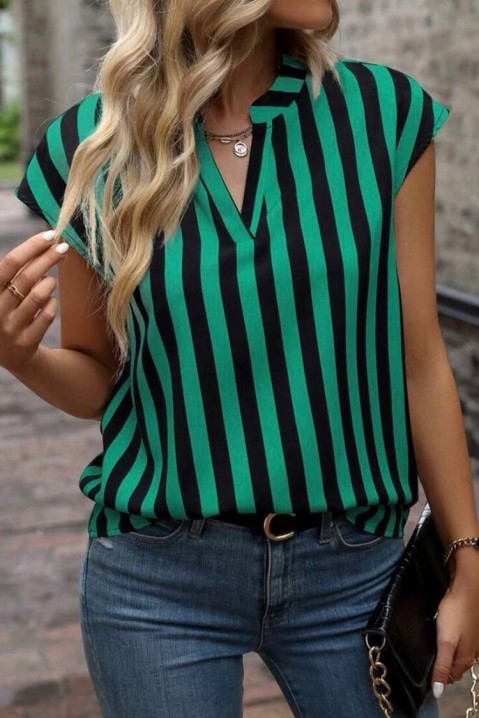 Ženska bluza KRESILDA GREEN, Boja: zelena i crna, IVET.HR - MODERNA ODJEĆA