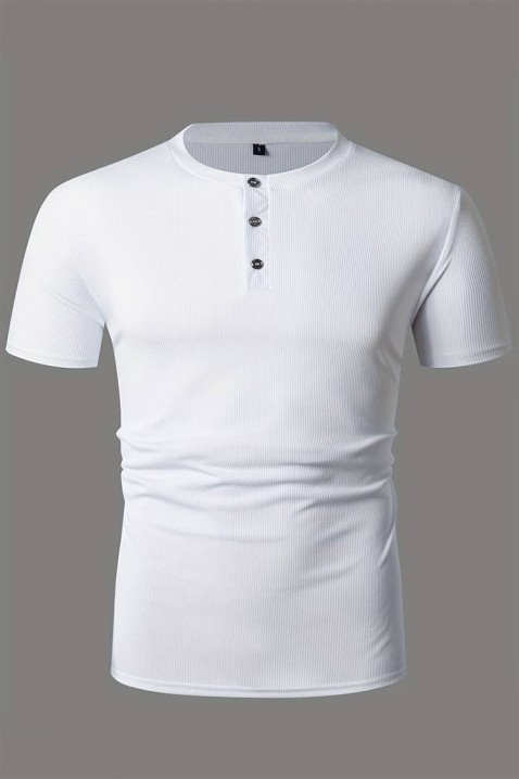 Muška majica BRUNETO WHITE, Boja: bijela, IVET.HR - MODERNA ODJEĆA