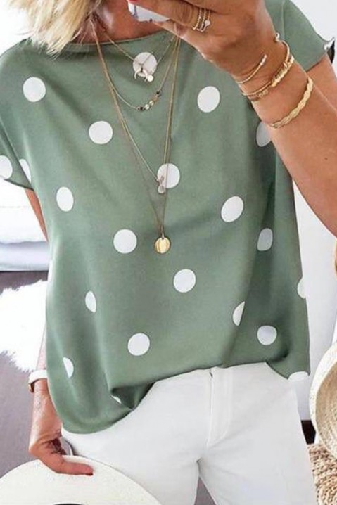 Ženska bluza DERMOFA OLIVE, Boja: maslinastozelena, IVET.HR - MODERNA ODJEĆA