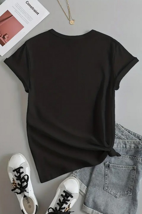 Majica GREMIDA BLACK, Boja: crna, IVET.HR - MODERNA ODJEĆA