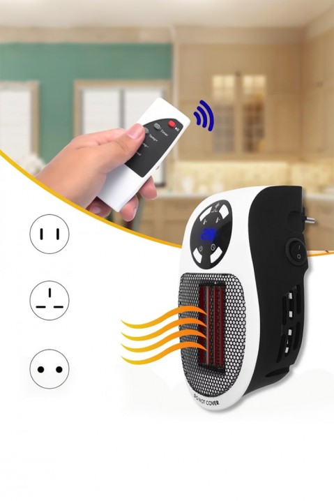 Mini ventilatorska peć ROBENTI, Boja: crna i bijela, IVET.HR - MODERNA ODJEĆA