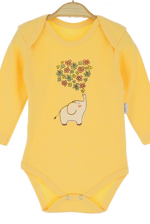 Bodi za bebe VINELFI MUSTARD, Boja: senf, IVET.HR - MODERNA ODJEĆA