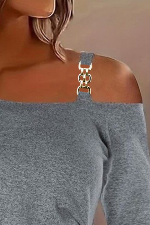 Ženska bluza OGNELDA GREY, Boja: siva, IVET.HR - MODERNA ODJEĆA