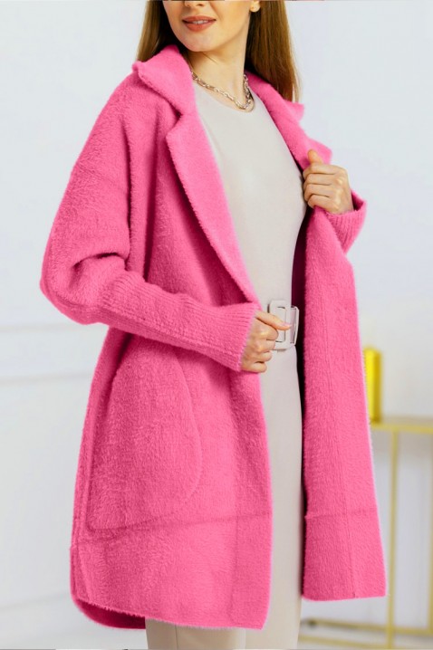 Kardigan LIORA PINK, Boja: roza, IVET.HR - MODERNA ODJEĆA