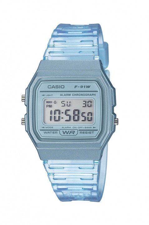 Dječji sat Casio F-91WS-2DF, Boja: plava, IVET.HR - MODERNA ODJEĆA