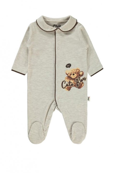 Kombinezon za bebe KOROLDI BEIGE, Boja: bež, IVET.HR - MODERNA ODJEĆA