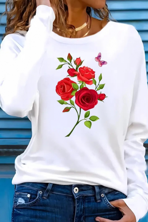 Ženska bluza ELISABETHA WHITE, Boja: bijela, IVET.HR - MODERNA ODJEĆA