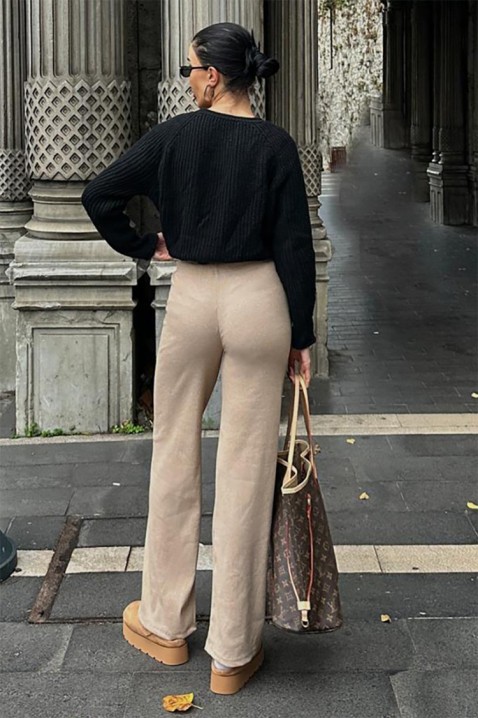 Hlače GERVINZA BEIGE, Boja: bež, IVET.HR - MODERNA ODJEĆA
