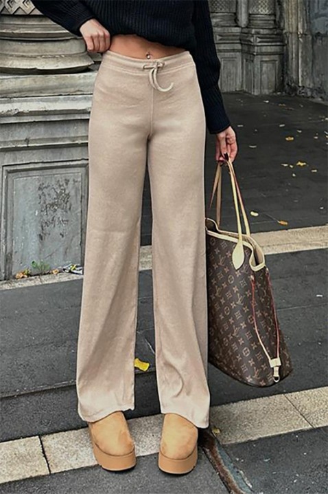 Hlače GERVINZA BEIGE, Boja: bež, IVET.HR - MODERNA ODJEĆA