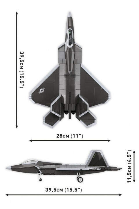 Konstruktor Cobi lovac Lockheed F-22 Raptor - 695 dijelovaIVET.HR - MODERNA ODJEĆA