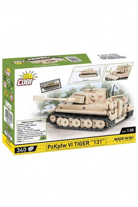 Konstruktor Cobi tenk PzKpfw VI Tiger 131 - 340 dijelovaIVET.HR - MODERNA ODJEĆA