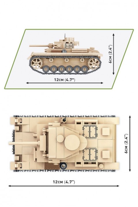 Konstruktor Cobi tenk AUSF J 292 dijeloviIVET.HR - MODERNA ODJEĆA