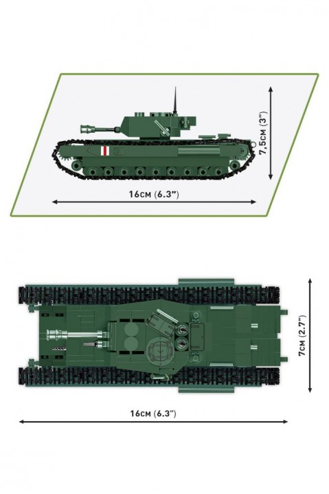 Konstruktor Cobi tenk Abrams 643 dijelaIVET.HR - MODERNA ODJEĆA