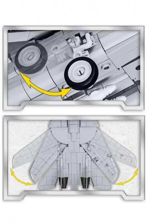Konstruktor Cobi borbeni avion Lockheed F-22 Raptor - 695 djelovaIVET.HR - MODERNA ODJEĆA