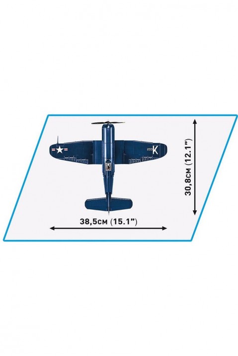 Konstruktor Cobi lovac F4U-4 Corsair- 520 dijelovaIVET.HR - MODERNA ODJEĆA