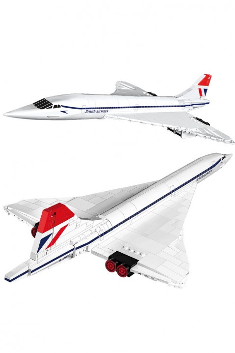 Konstruktor Cobi aviona Concorde G-BBDG - 455 djelovaIVET.HR - MODERNA ODJEĆA