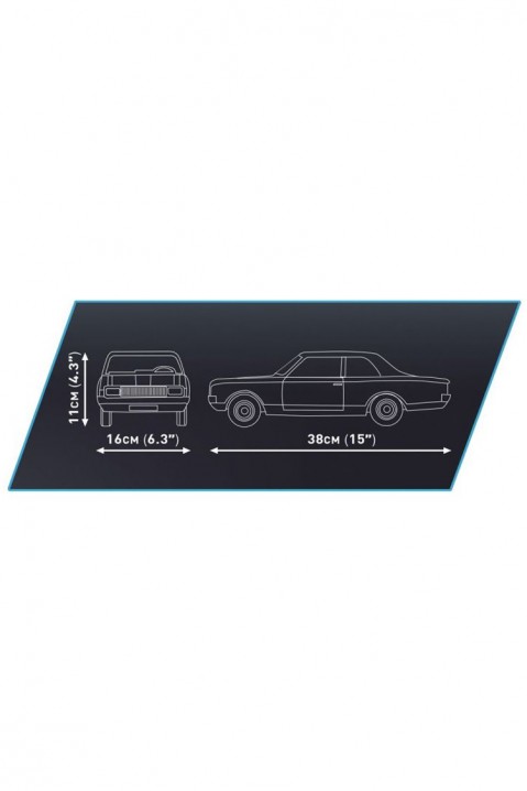 Konstruktor Cobi auto Opel Record - 2078 dijelovaIVET.HR - MODERNA ODJEĆA