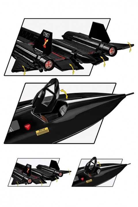 Konstruktor COBI aviona Armed forces - 1374 dijelovaIVET.HR - MODERNA ODJEĆA