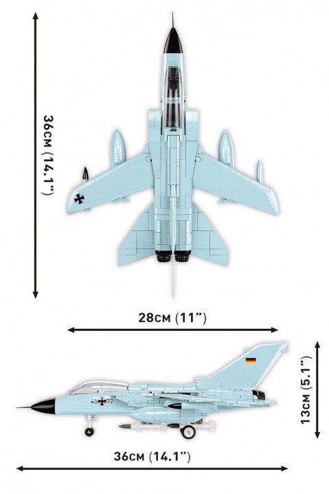 Konstruktor COBI aviona Panavia Tornado - 493 dijelaIVET.HR - MODERNA ODJEĆA