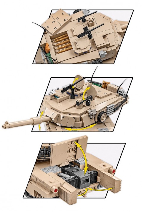 Konstruktor COBI tenk Abrams Armed Forces - 975 dijelovaIVET.HR - MODERNA ODJEĆA