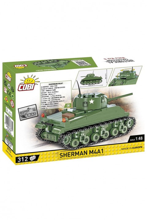 Konstruktor Cobi tenk Sherman - 312 dijelovaIVET.HR - MODERNA ODJEĆA