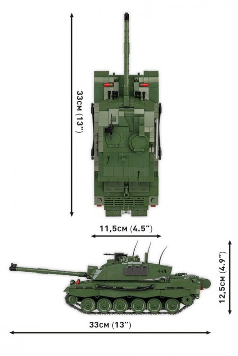 Konstruktor Cobi tenk Challenger 2 - 954 dijelaIVET.HR - MODERNA ODJEĆA