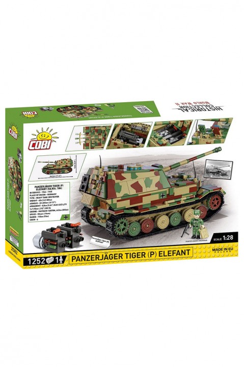 Konstruktor Cobi tenk Panzerjager Tiger dijelovi - 1252IVET.HR - MODERNA ODJEĆA