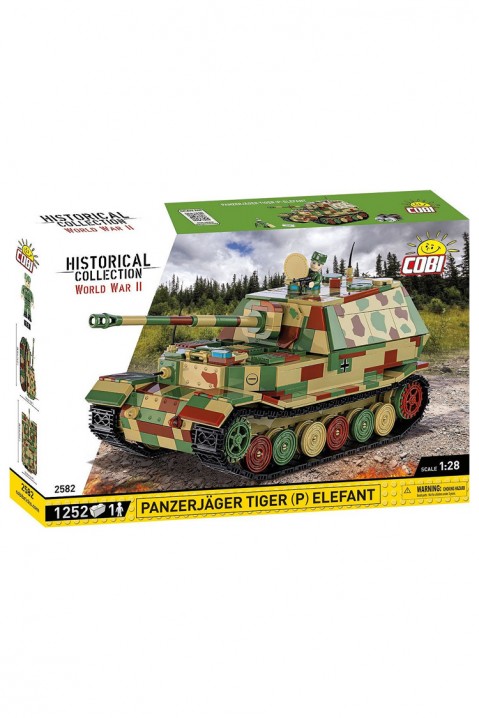 Konstruktor Cobi tenk Panzerjager Tiger dijelovi - 1252IVET.HR - MODERNA ODJEĆA